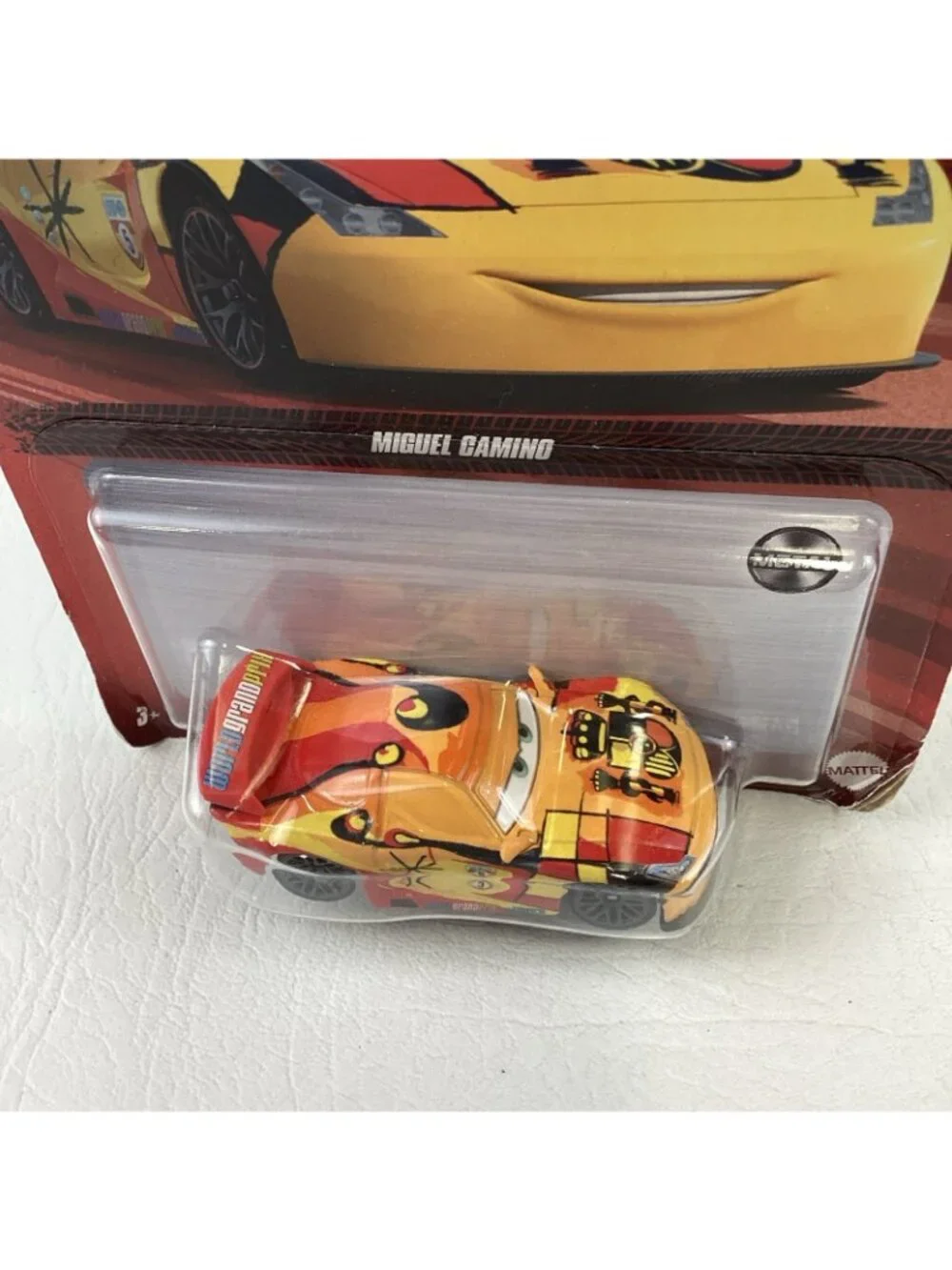 Disney Pixar Cars 2 Miguel Camino Diecast Metal Toy Car New Sealed 2021 Mattel
